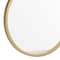 Flash Furniture 16" Round Gold Metal Framed Accent Wall Mirror HFKHD-6GD-CRE8-191315-GG - alternate 9